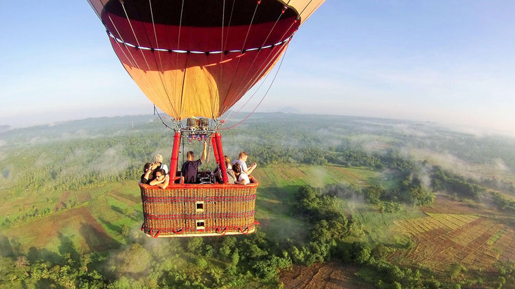 Ballooning from Sigiriya