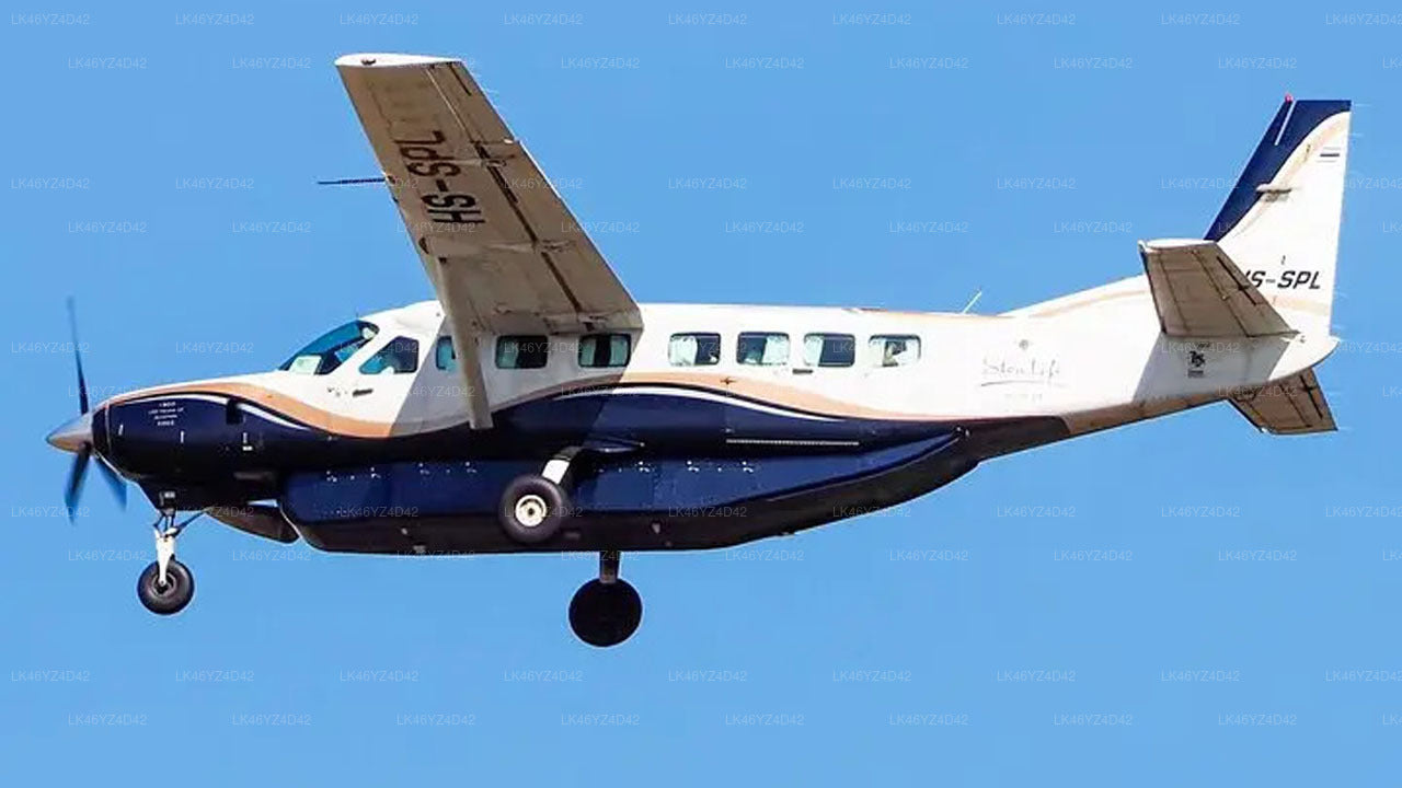 Airplane Transfer between Colombo Airport (CMB) and Sigiriya Airforce Base (GIU)