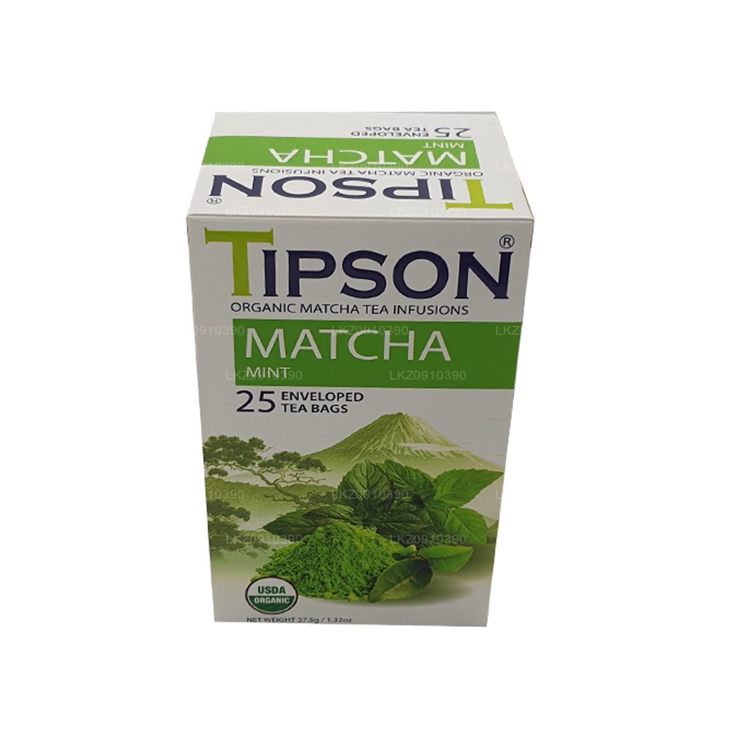 Tipson Tea 有机抹茶和薄荷（37.5 克）