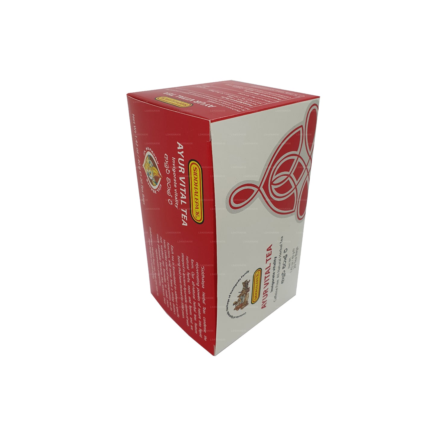 Siddhalepa Ayur Vital Tea (40g) 20 个茶包