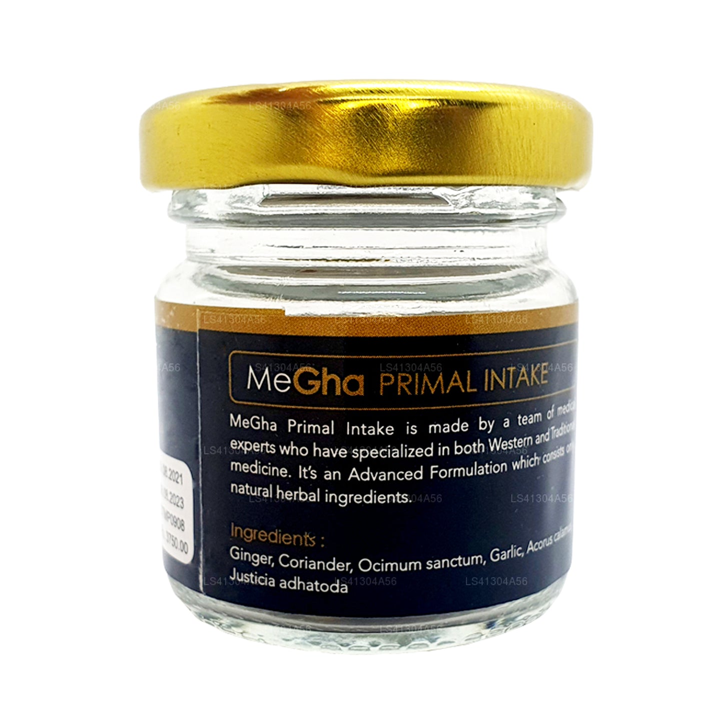 MegHa Primal 摄入量（15 个瓶盖）