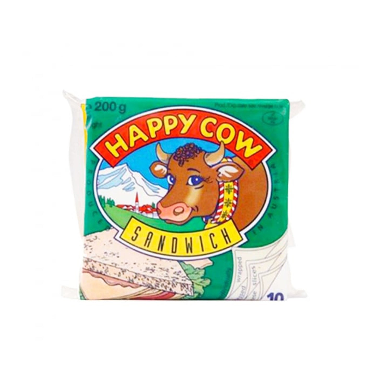 Happy Cow 奶酪片三明治 (200 g)