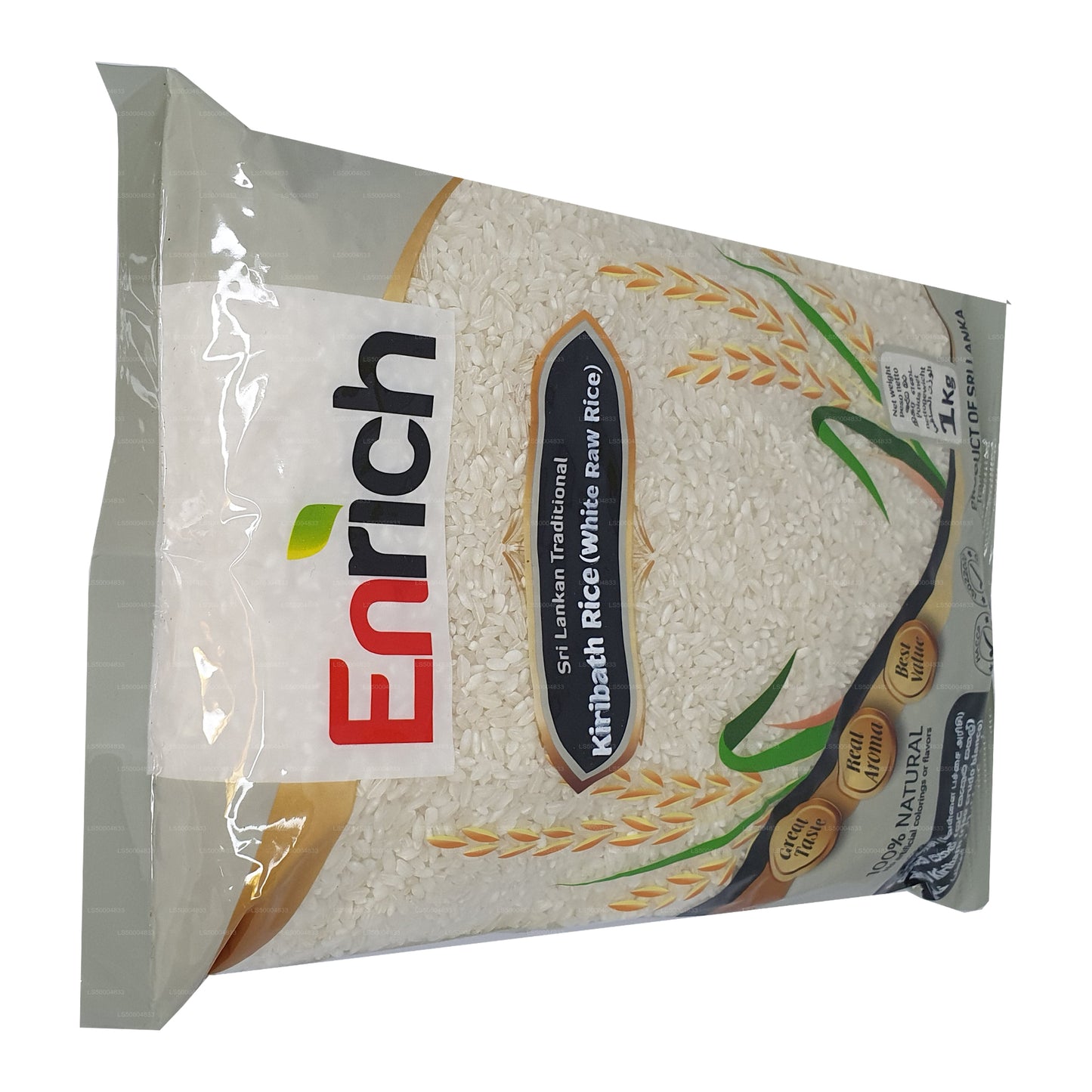 Enrich Kiribath (White Raw) Rice (1kg)