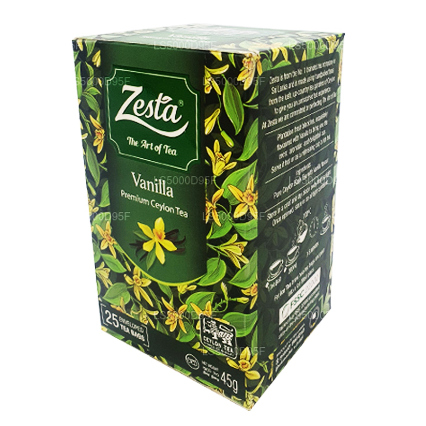 Zesta 香草红茶 (45g) 25 茶包
