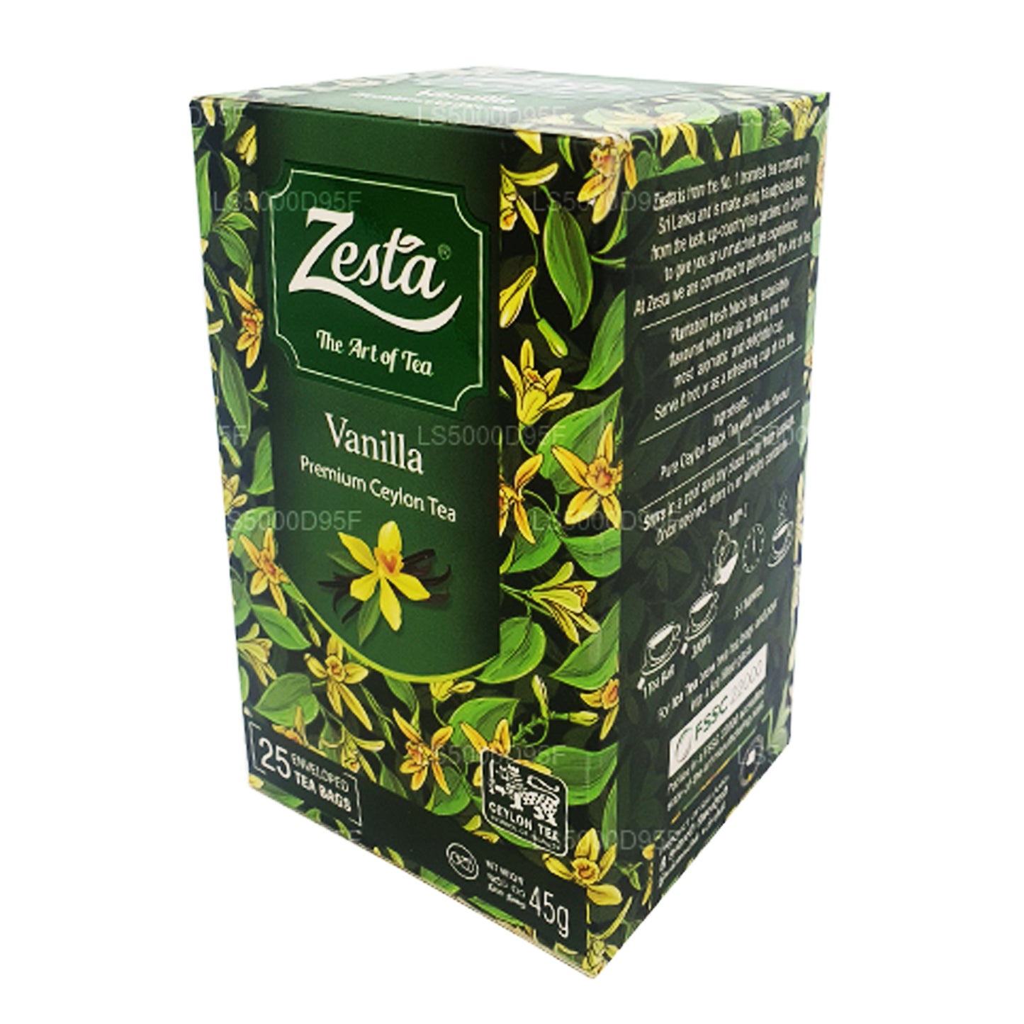 Zesta 香草红茶 (45g) 25 茶包