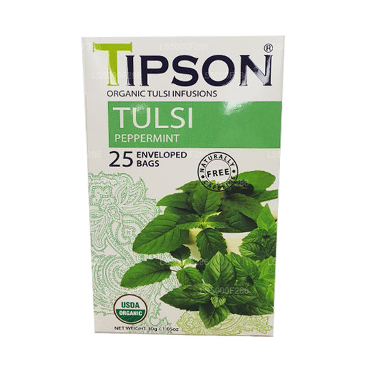 Tipson Tea 有机塔尔西含薄荷（30 克）