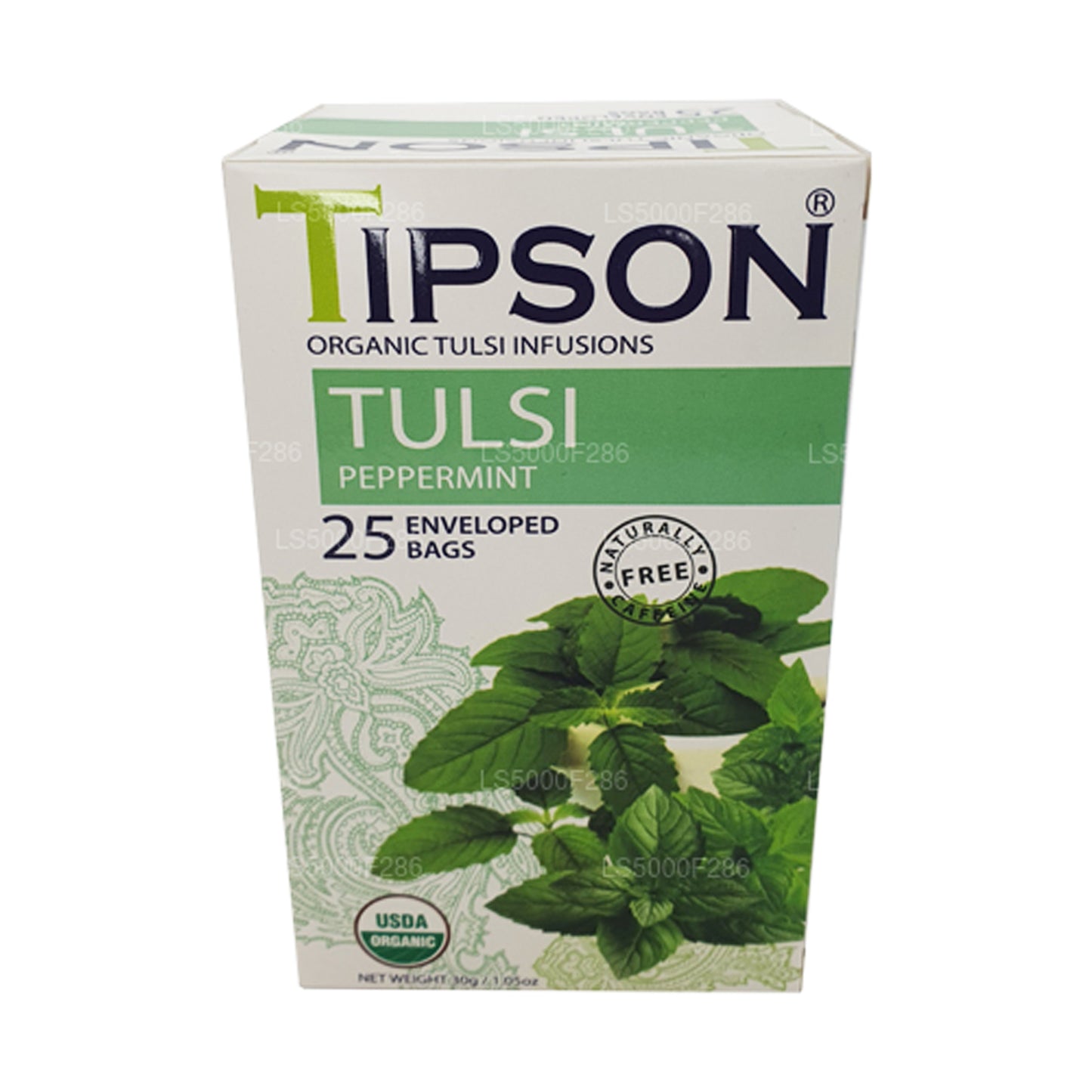 Tipson Tea 有机塔尔西含薄荷（30 克）