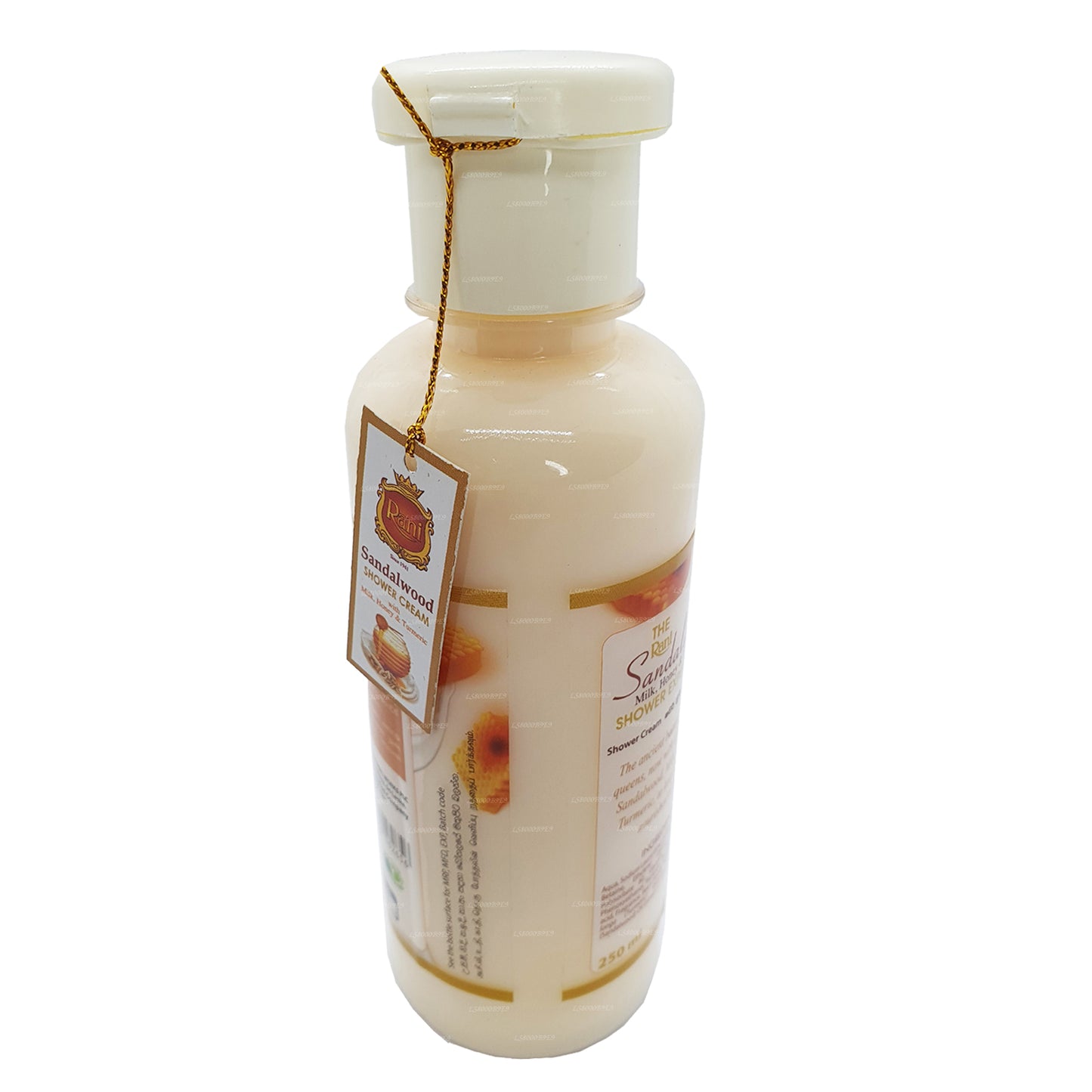 Swadeshi Rani 檀香沐浴霜含牛奶、蜂蜜和姜黄（250 毫升）
