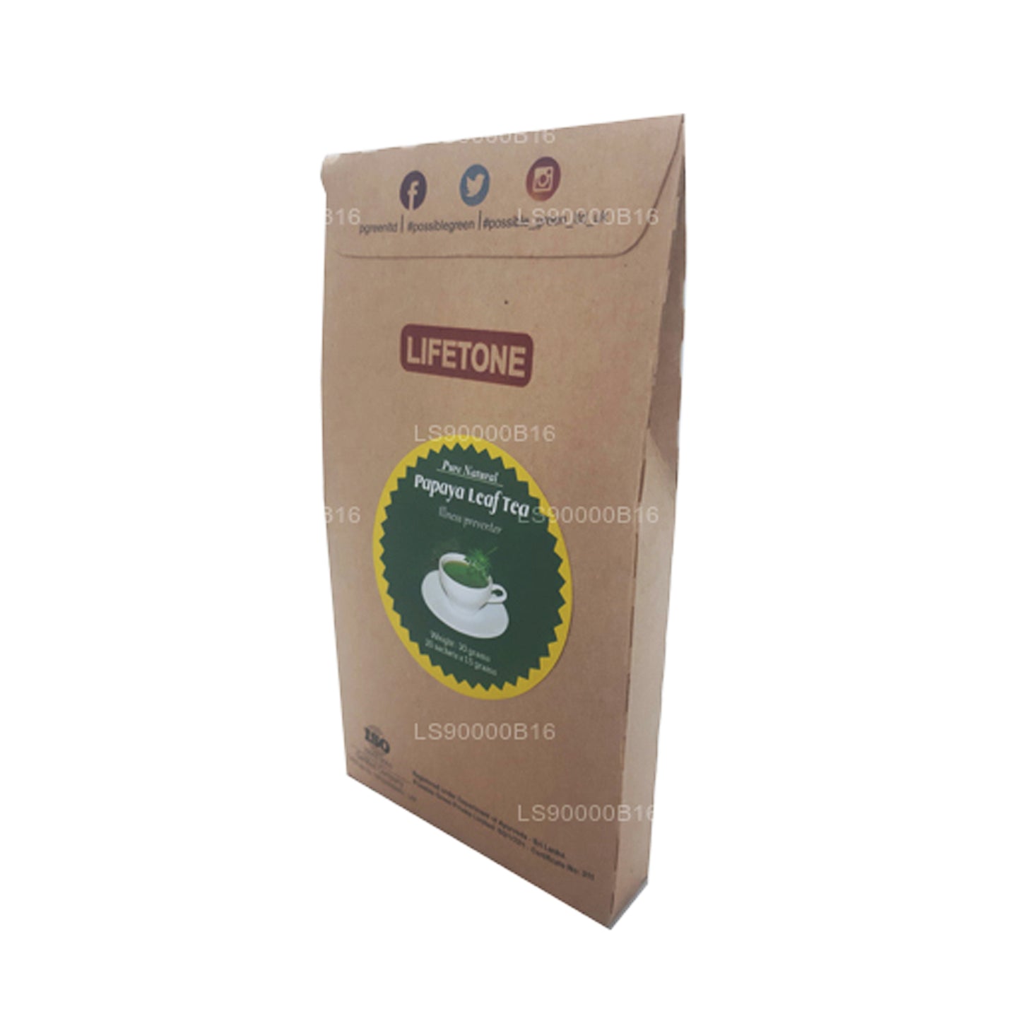 Lifetone 木瓜叶茶 (30g)