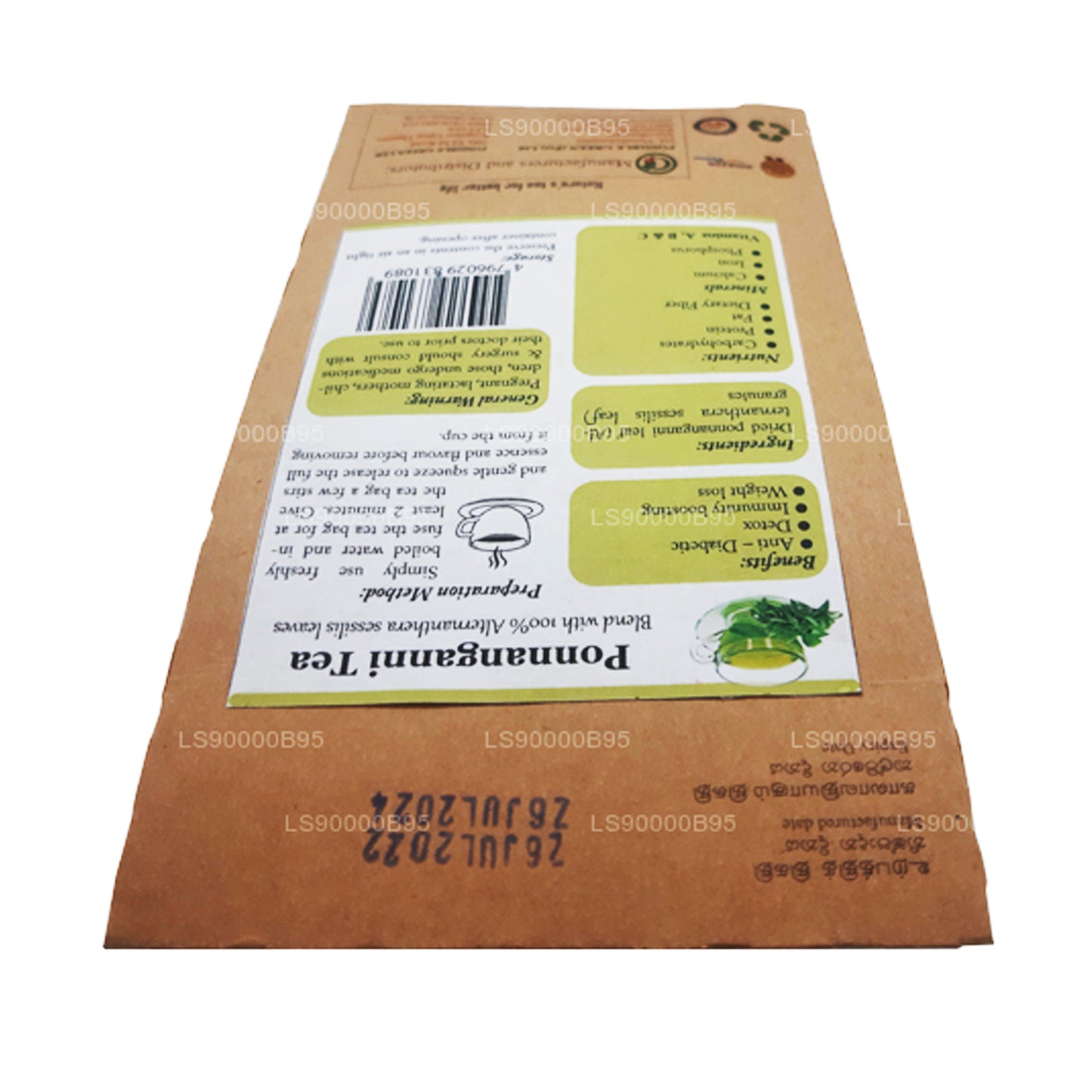 Lifetone Ponnanganni Tea (30g)