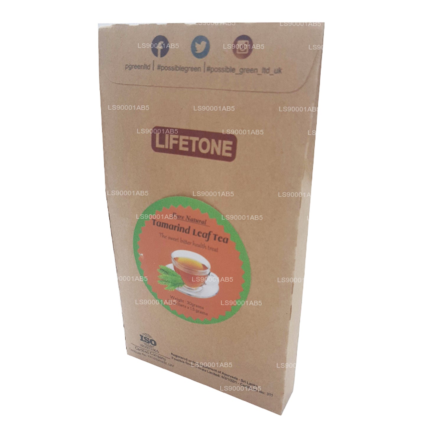 Lifetone 罗望子叶茶 (40 克)