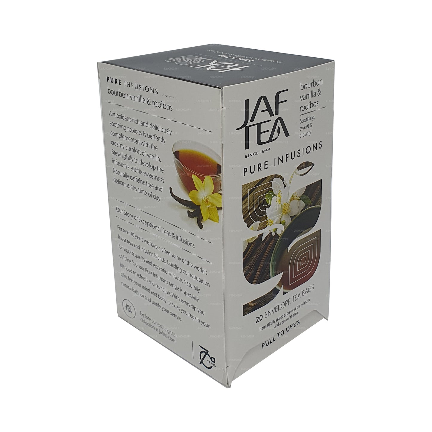 Jaf Tea Pure Infusions 系列波旁香草 Rooibos (30g) 20 个茶包