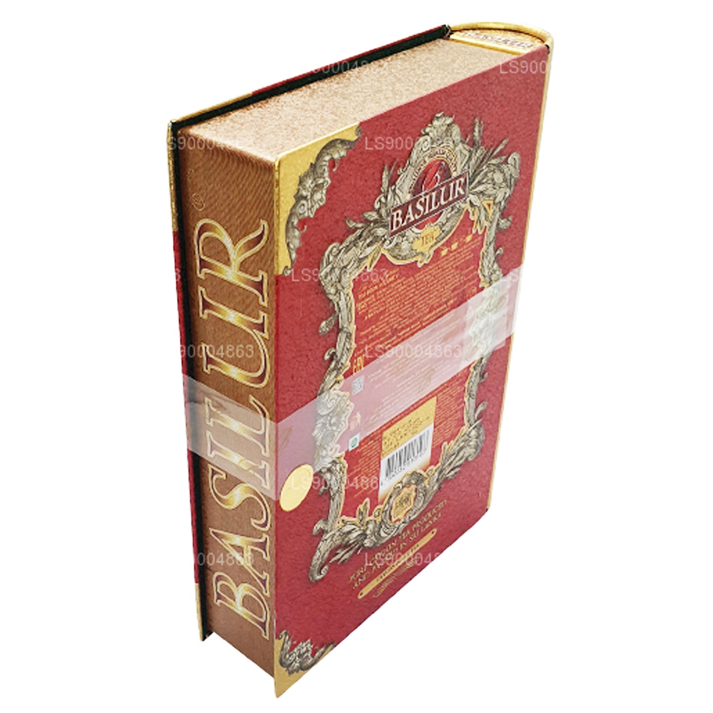 Basilur Festival “Tea Book Volume V-红色” (100g) Caddy