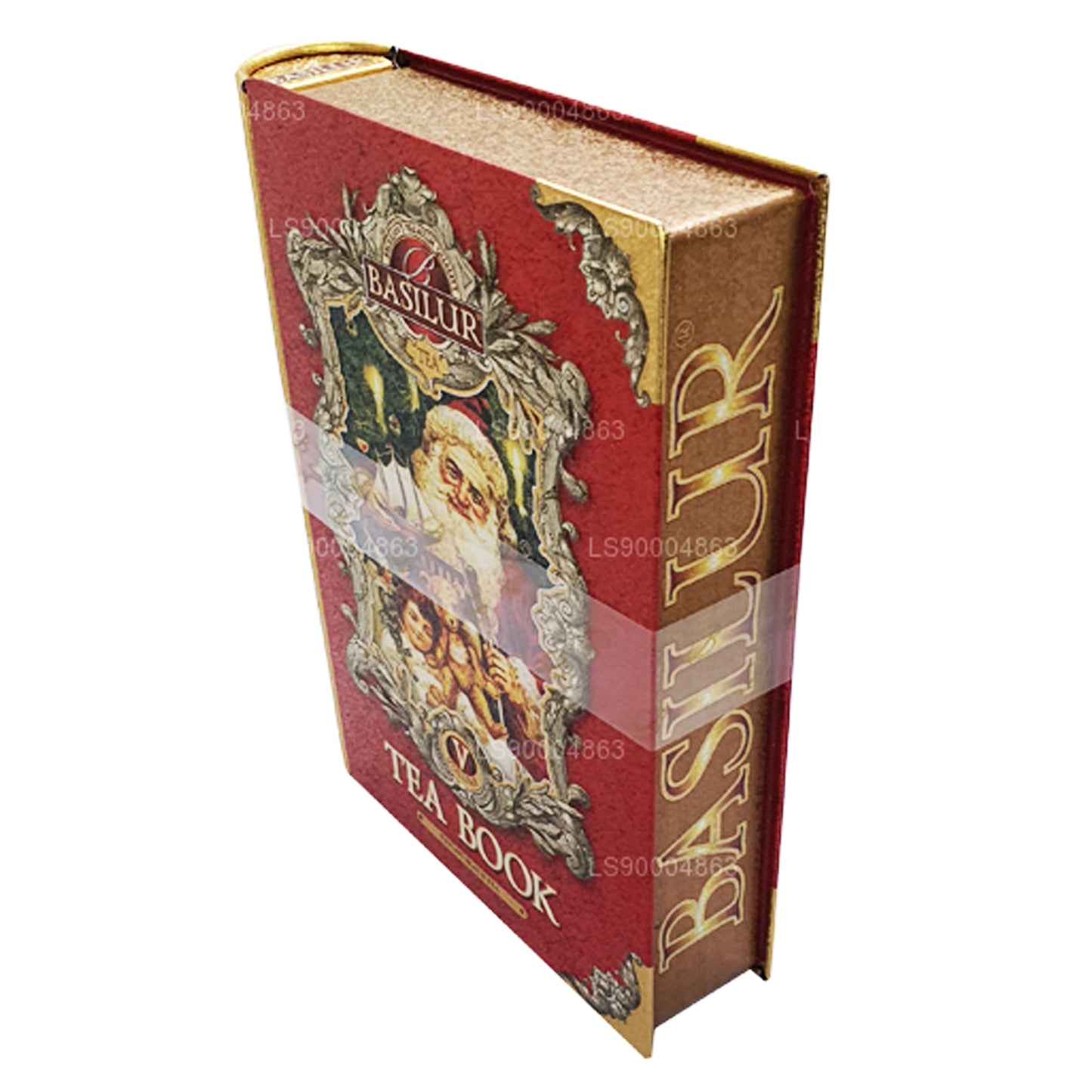 Basilur Festival “Tea Book Volume V-红色” (100g) Caddy