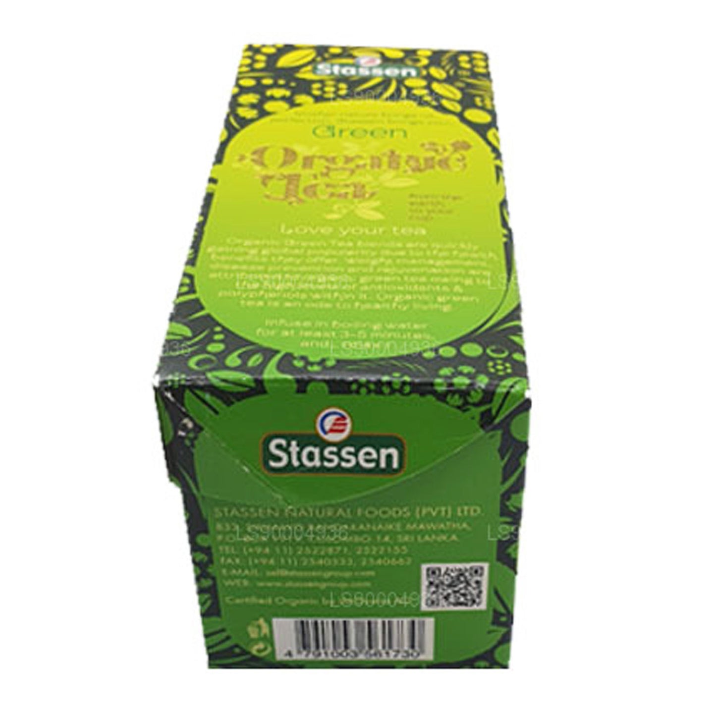Stassen 绿色有机茶 (50g) 25 茶包