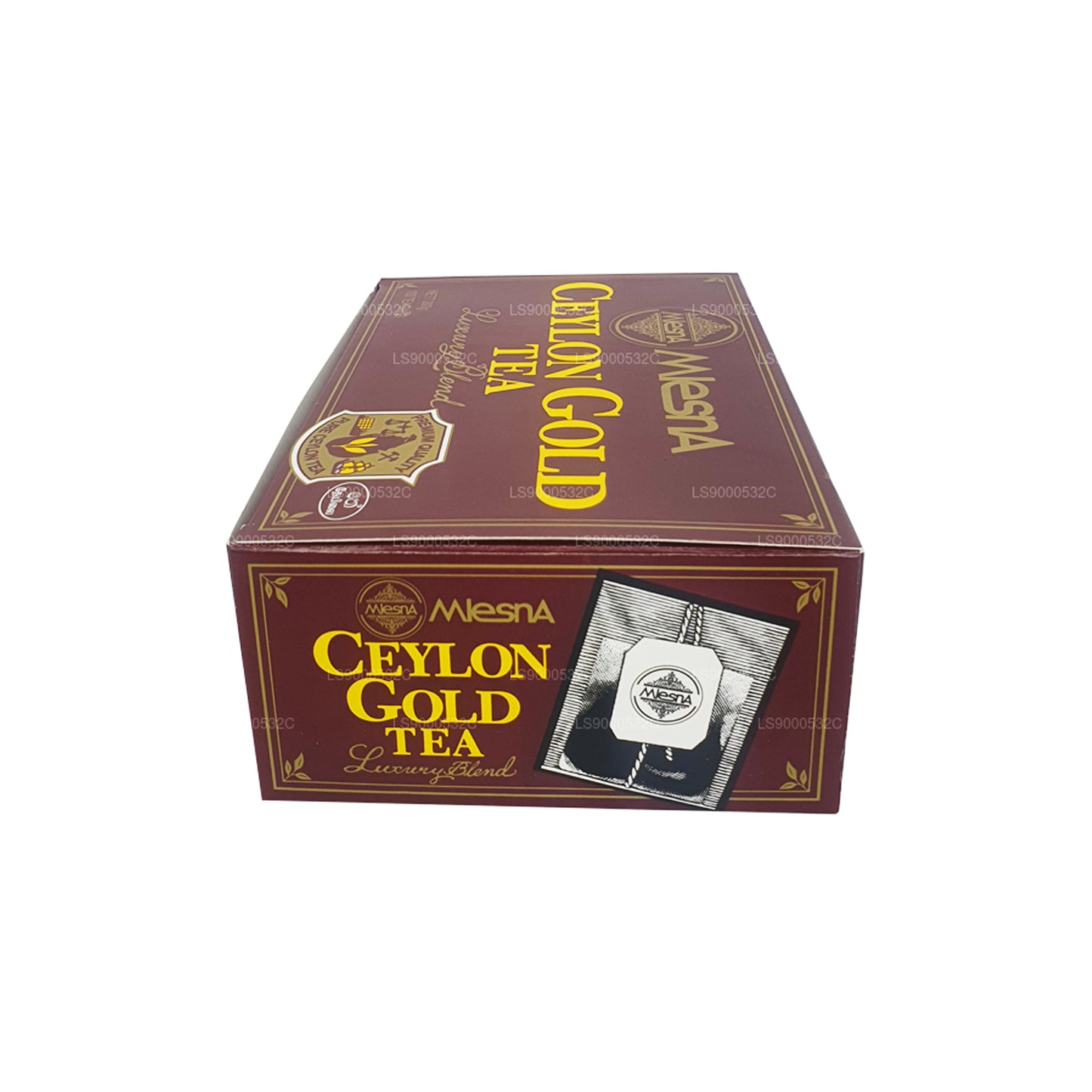 mlesna Tea Ceylon Gold 100 茶包 (200 g) String and Tag