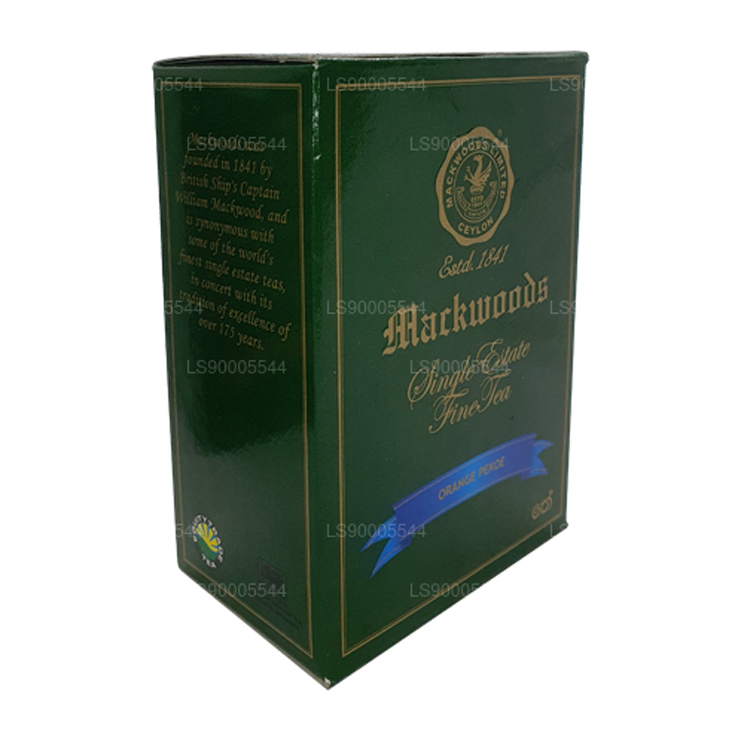 Mackwoods Single Estate，Loose Leaf，Op（Op）装在纸箱里（100 克）