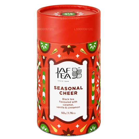 Jaf Tea Seasonal Cheer-用焦糖、香草和肉桂调味的红茶（50 克）
