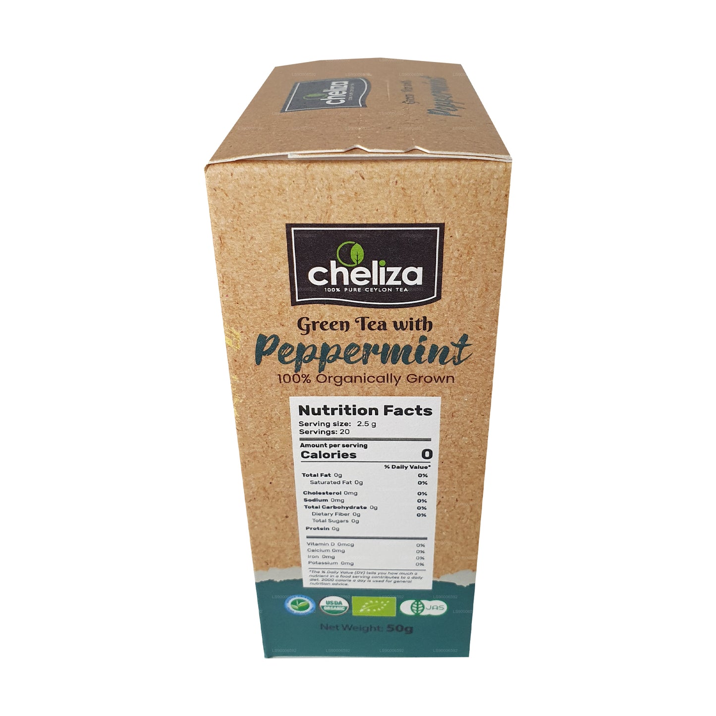 Cheliza Black Tea with Peppermint (50g) 20 Tea Bags