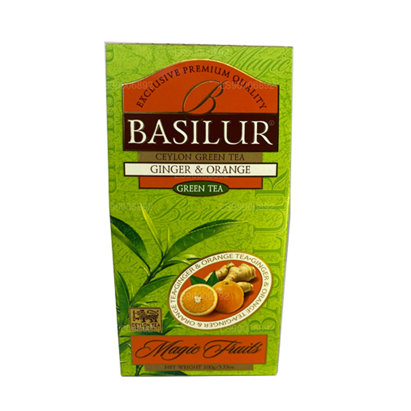 Basilur Magic Green Ginger & Orange