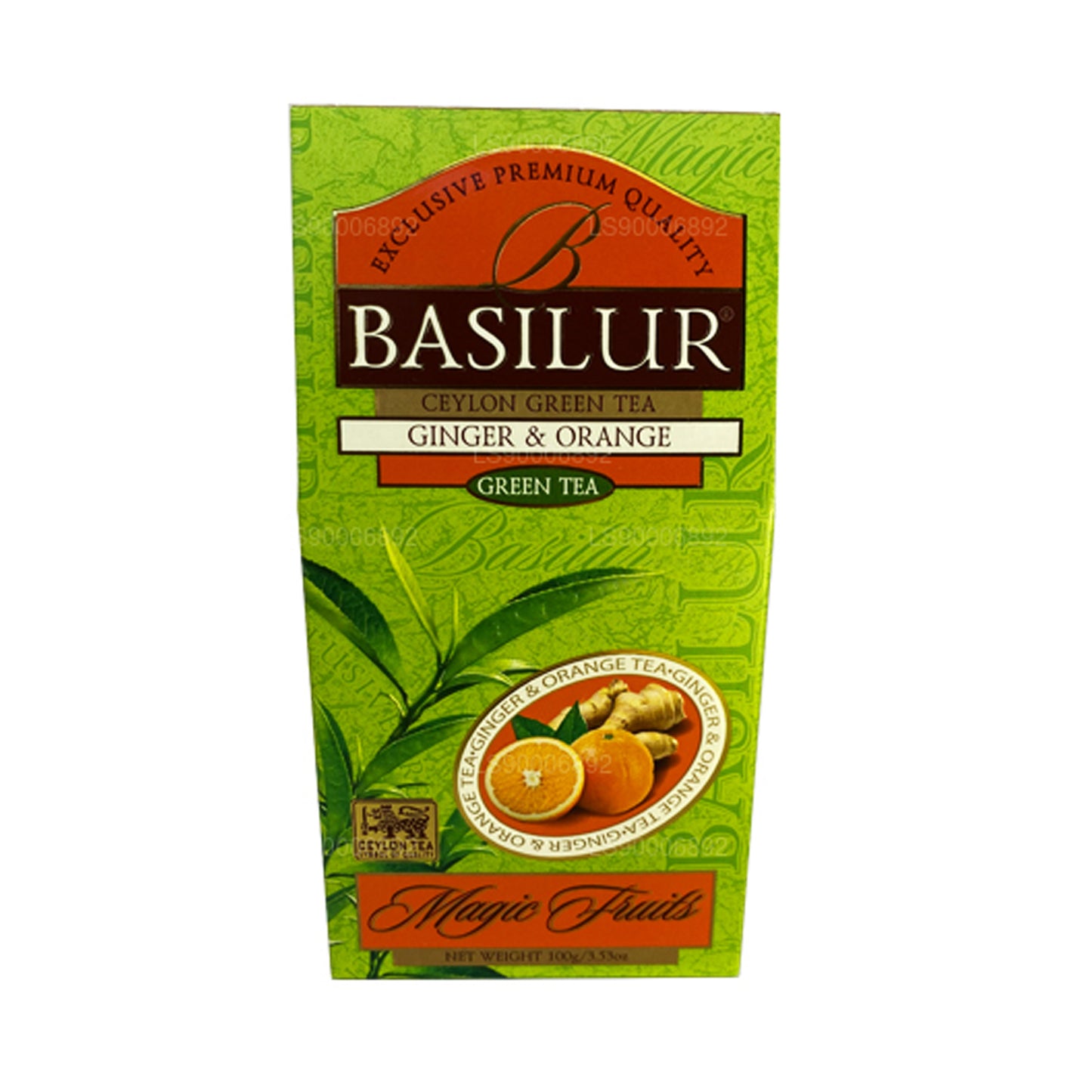 Basilur Magic Green Ginger & Orange