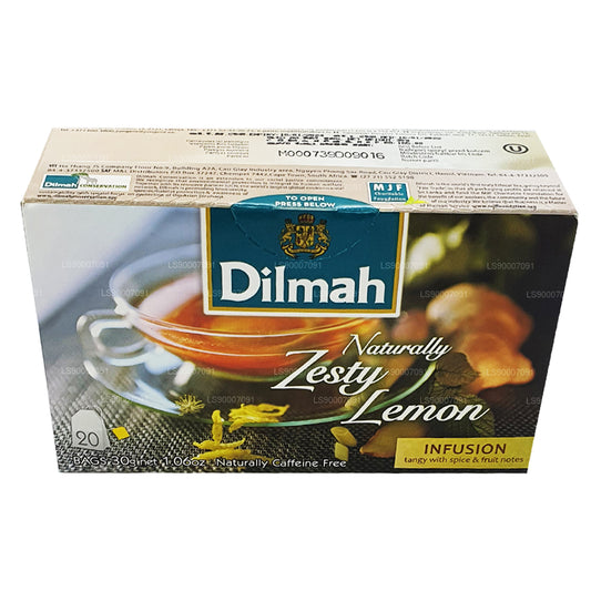 Dilmah Naturally Zesty 柠檬 (30g) 20 个茶包