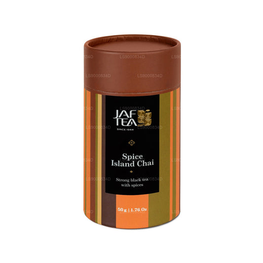 Jaf Tea Spice Island Chai-Stong balck Tea With Spices caddy（50g