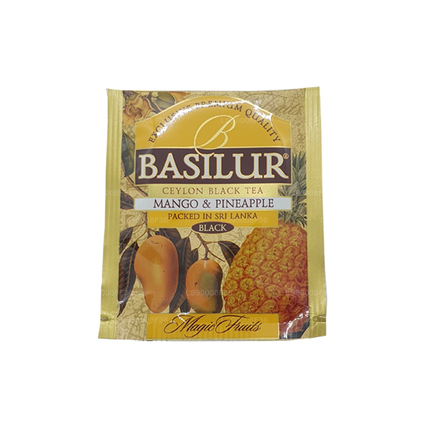 Basilur Magic Fruits 芒果和菠萝 (50g) 25 个茶包