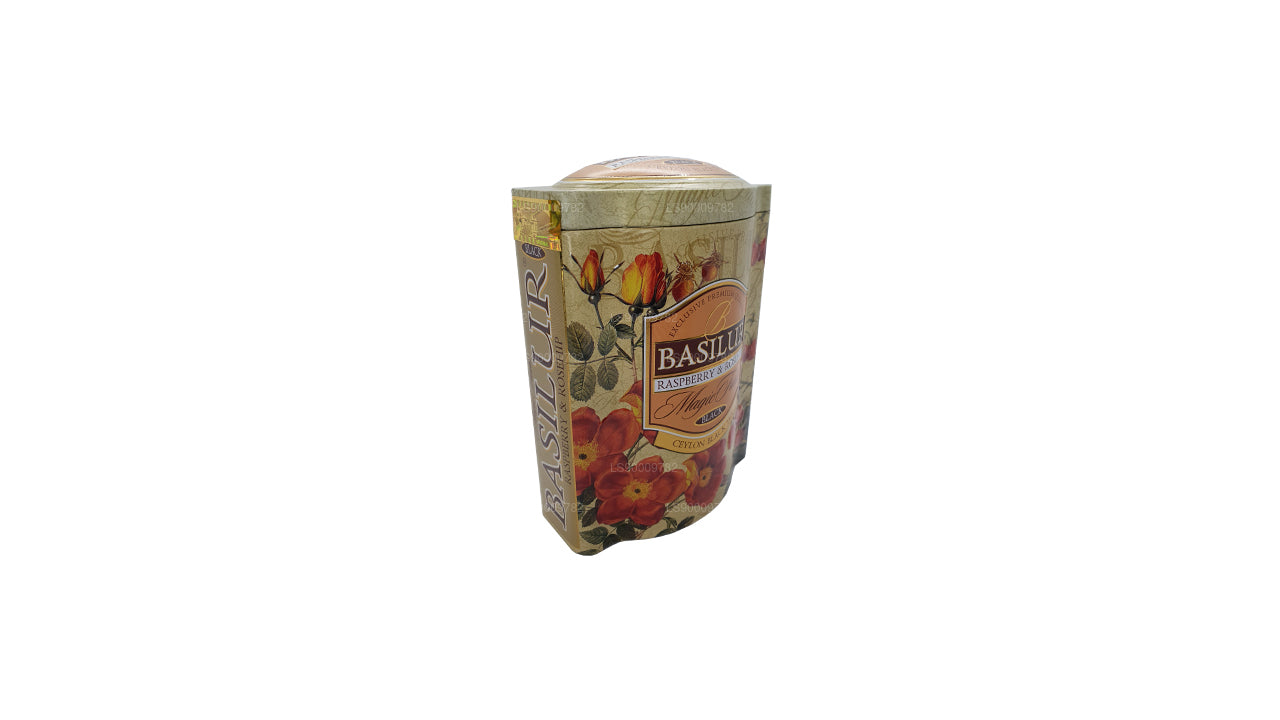 Basilur Magic Fruits 覆盆子和玫瑰果 (100g) Tin Caddy