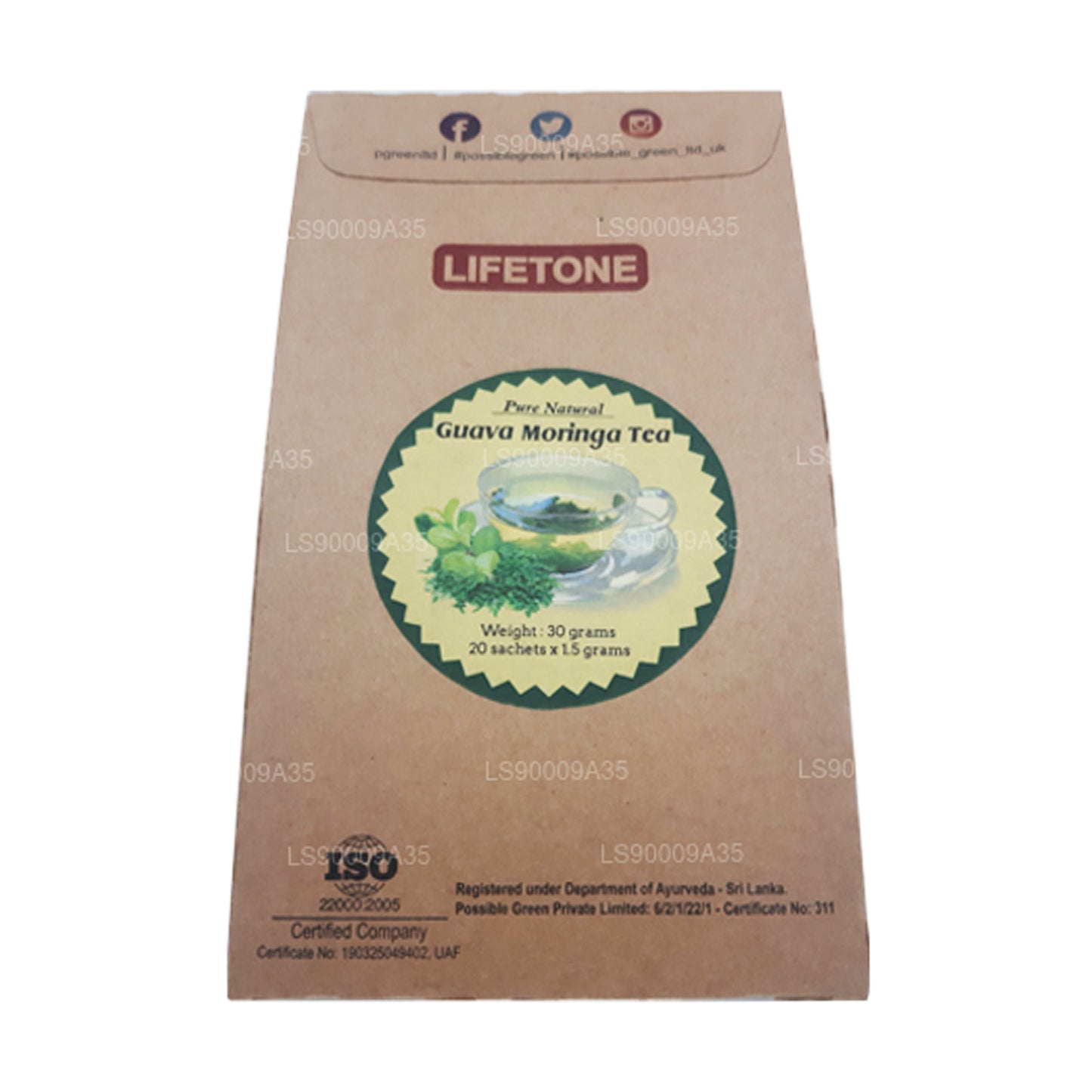 Lifetone 番石榴辣木茶 (30 克)