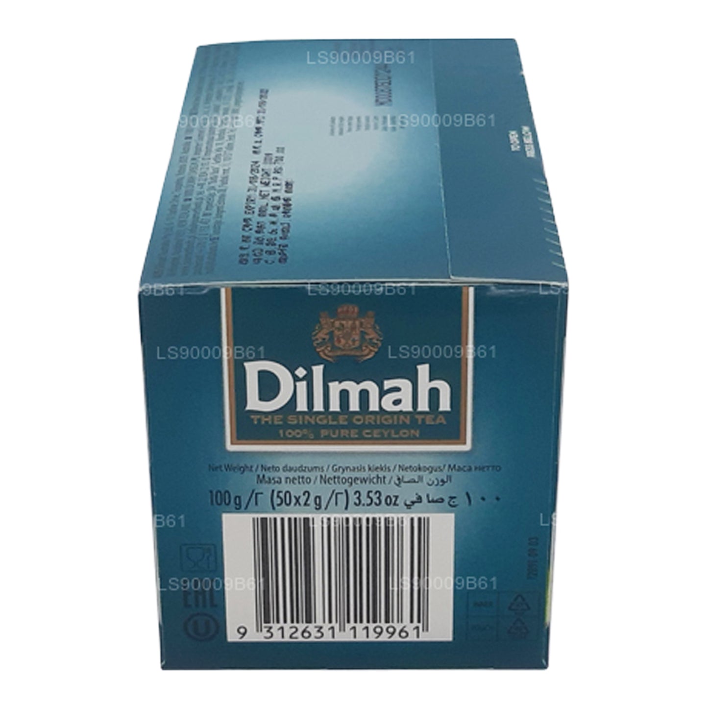 Dilmah 有机茶 (100g) 50 个茶包