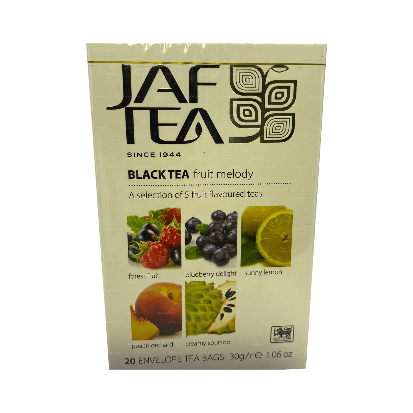 Jaf Tea Pure Fruits 系列红茶水果旋律 (30g) 20 个茶包