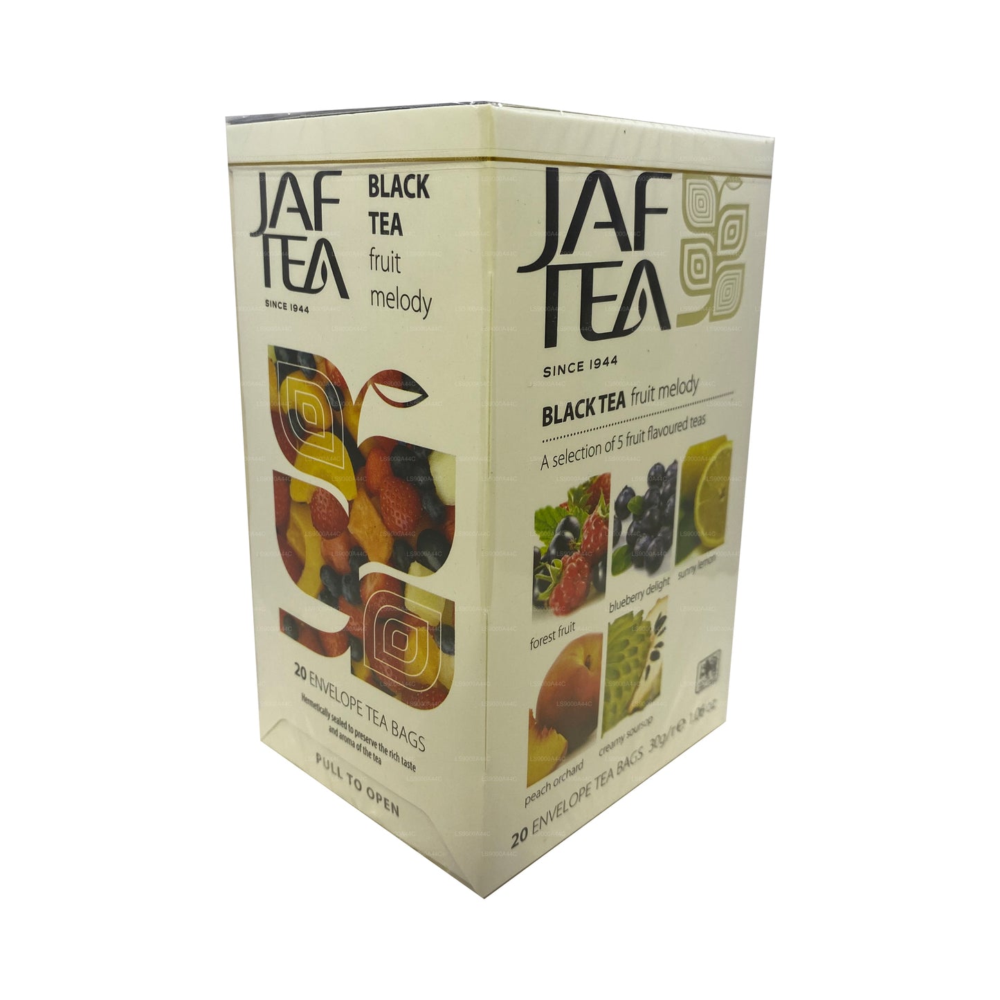 Jaf Tea Pure Fruits 系列红茶水果旋律 (30g) 20 个茶包