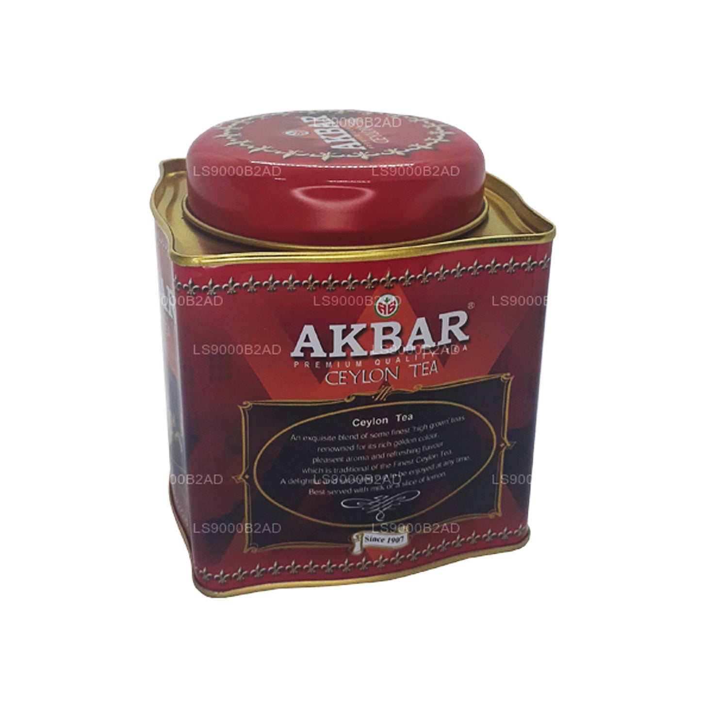 Akbar 经典锡兰茶叶茶 (250 克) 罐装