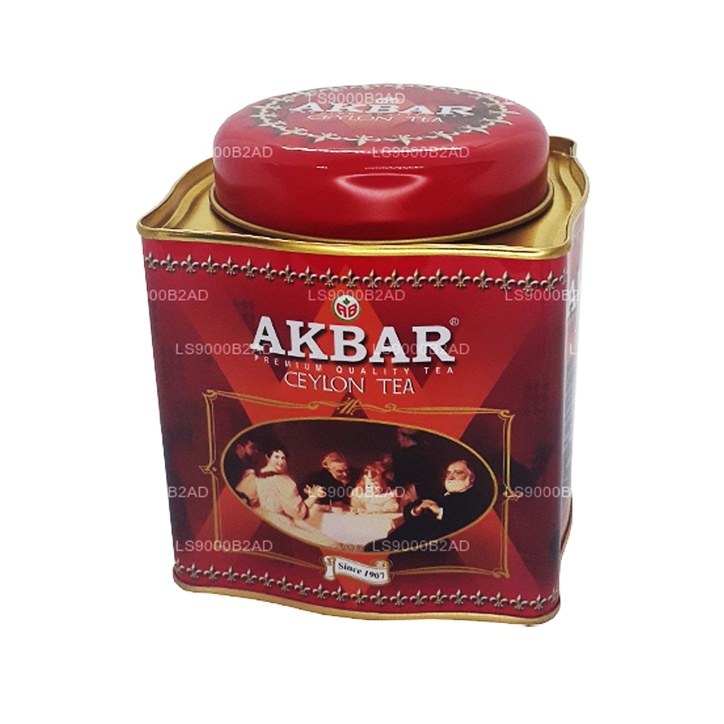 Akbar 经典锡兰茶叶茶 (250 克) 罐装