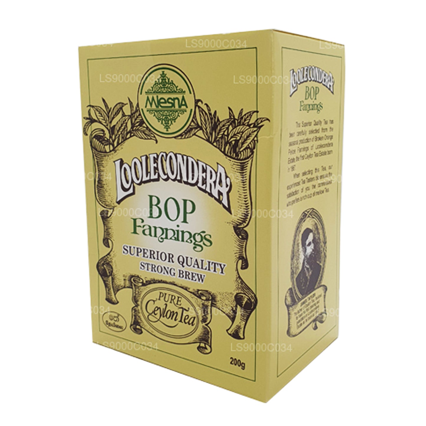Mlesna Loolecondera BOP Fannings Strong Brew 散装茶 (200 g)