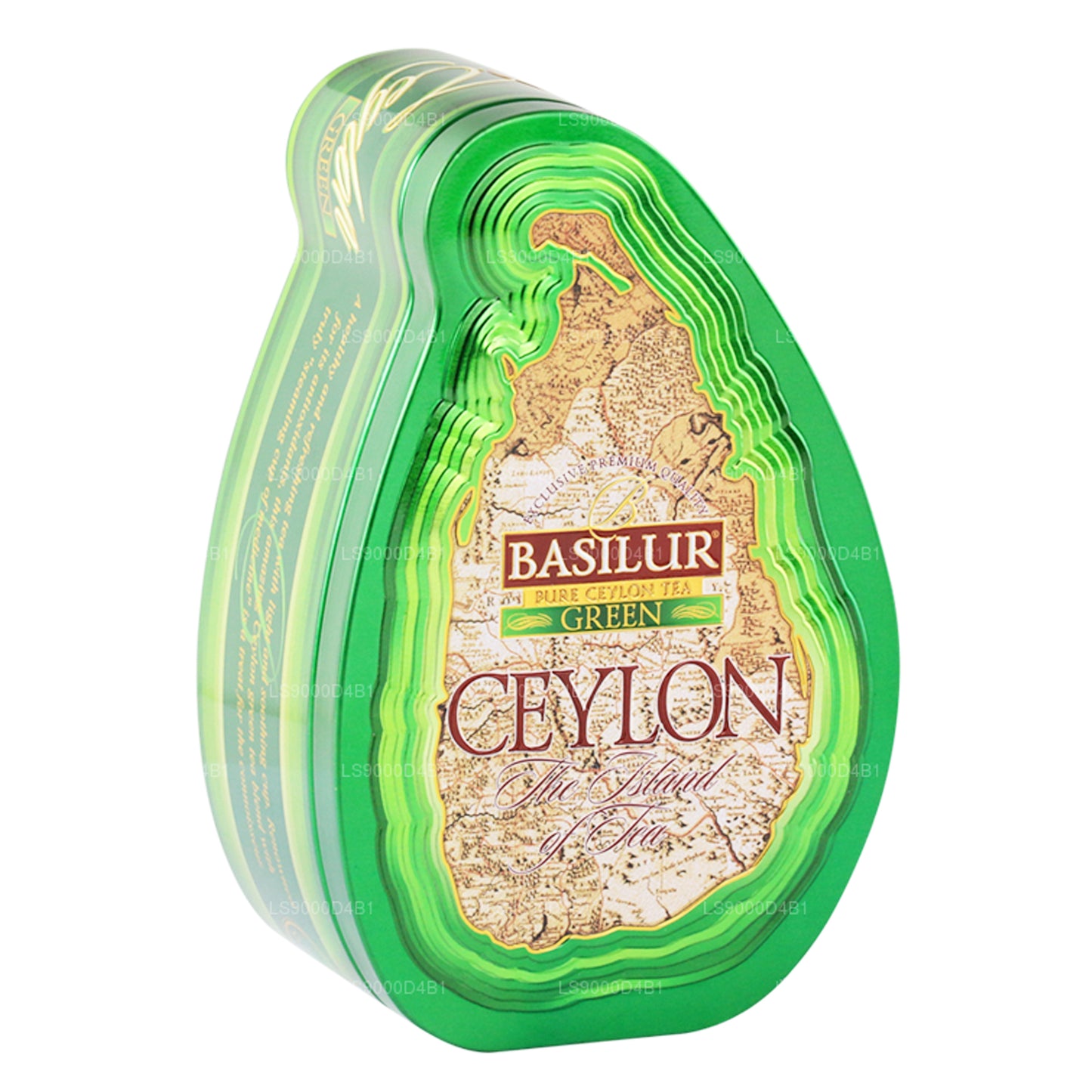 Basilur Island of Tea “Green”（100g）Caddy