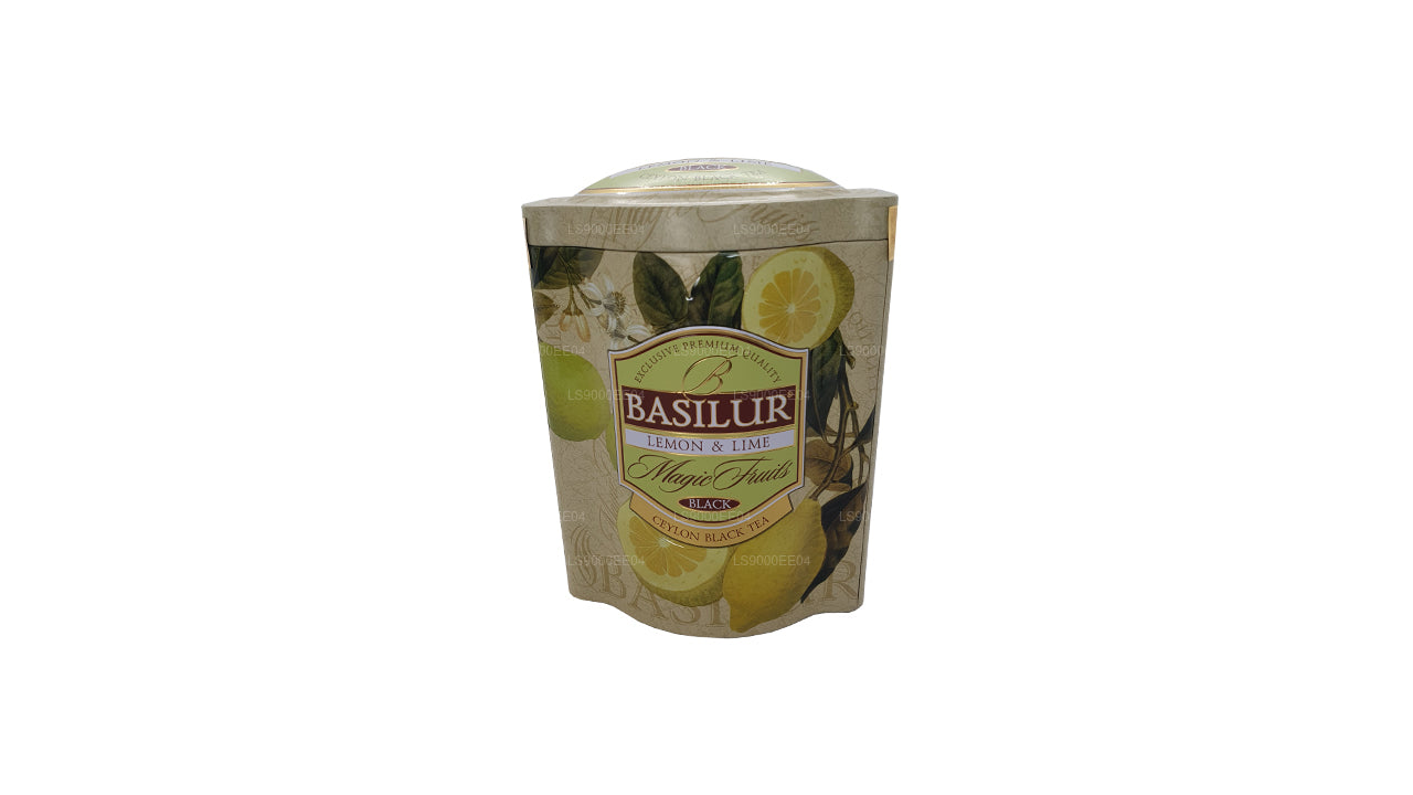 Basilur Magic Fruits 柠檬和酸橙 (100g) Tin Caddy