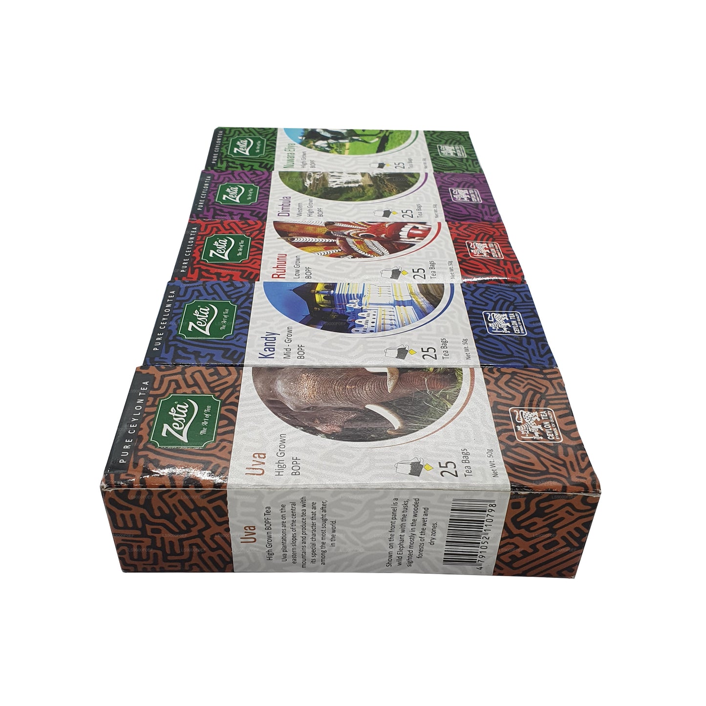 Zesta Ceylon Regional Tea Collection (250g) 125 Tea Bags