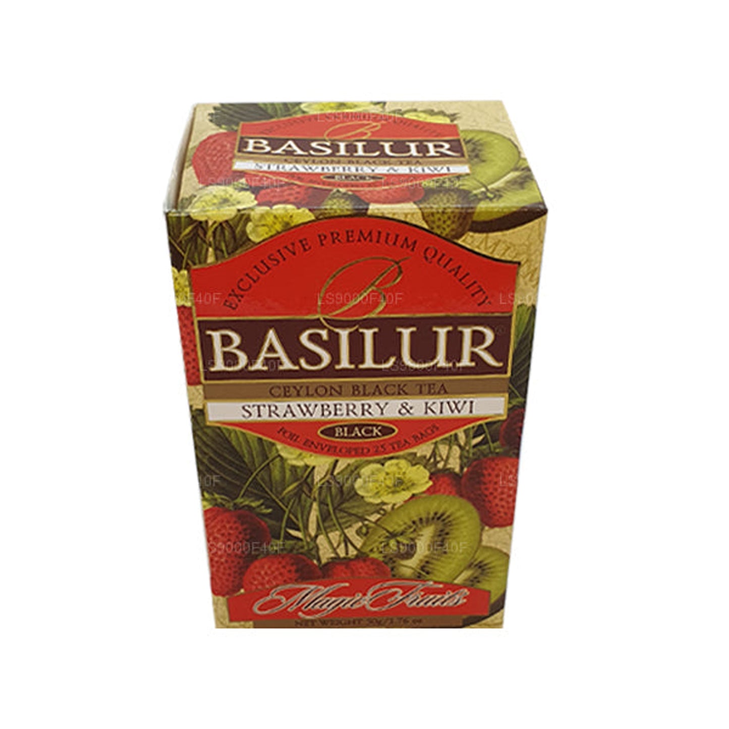 Basilur 草莓和奇异果 (50g) 20 个茶包