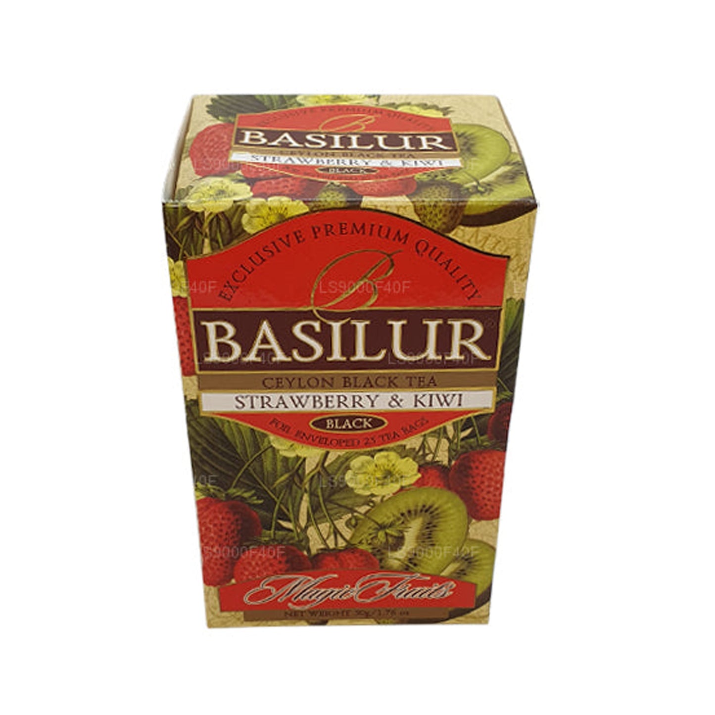 Basilur 草莓和奇异果 (50g) 20 个茶包