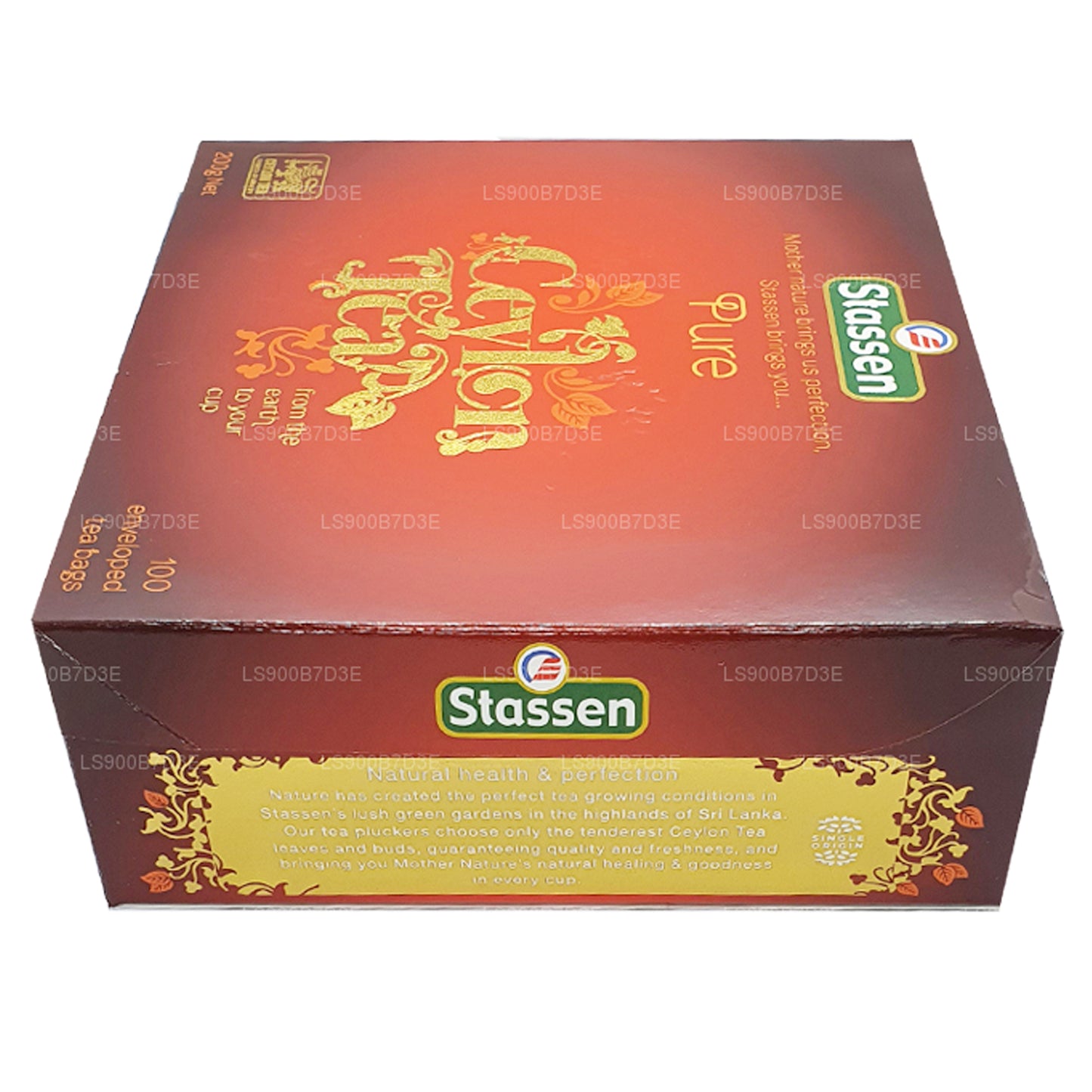 Stassen Pure 锡兰红茶 (200 克) 100 个茶包