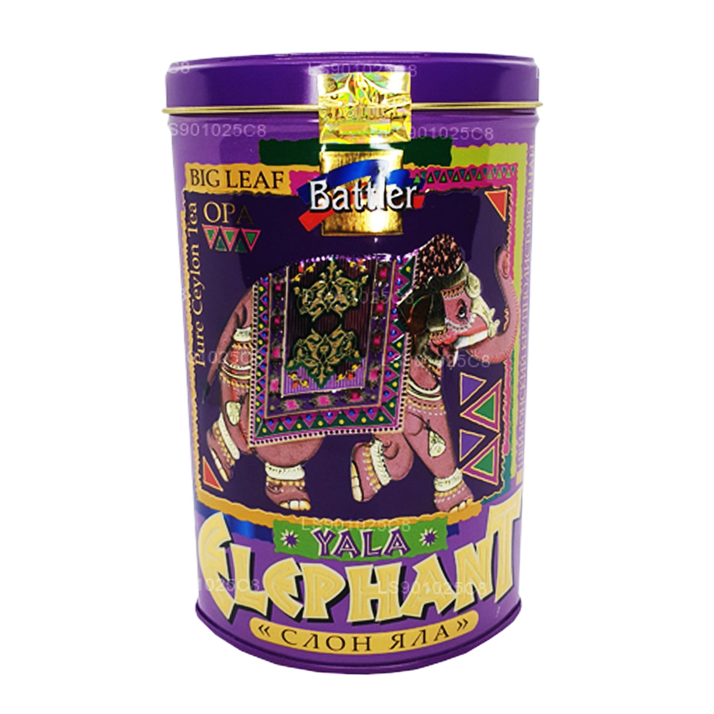 Battler Yala Elephant (100g) Tin Caddy