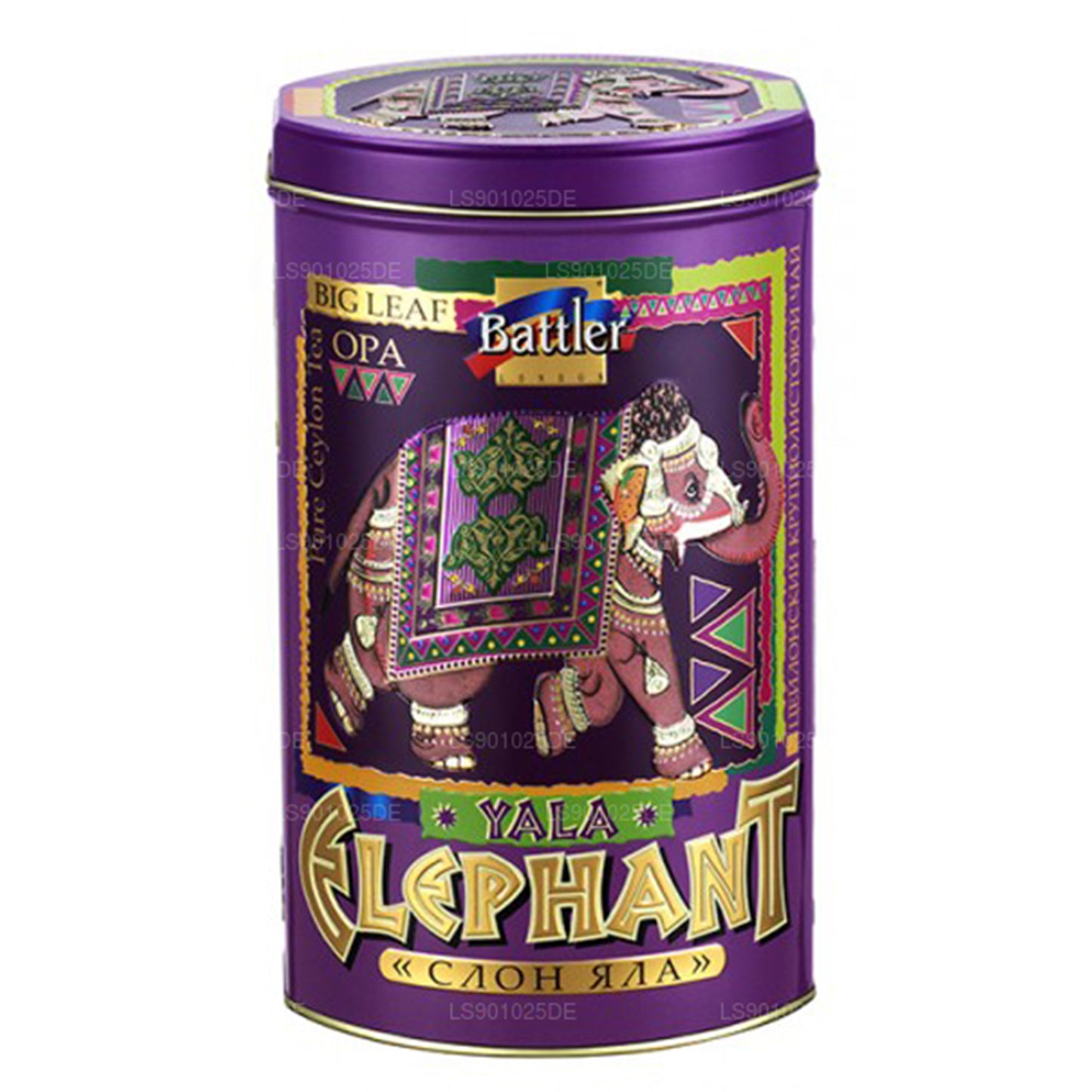 Battler Yala Elephant (200 g) Tin Caddy