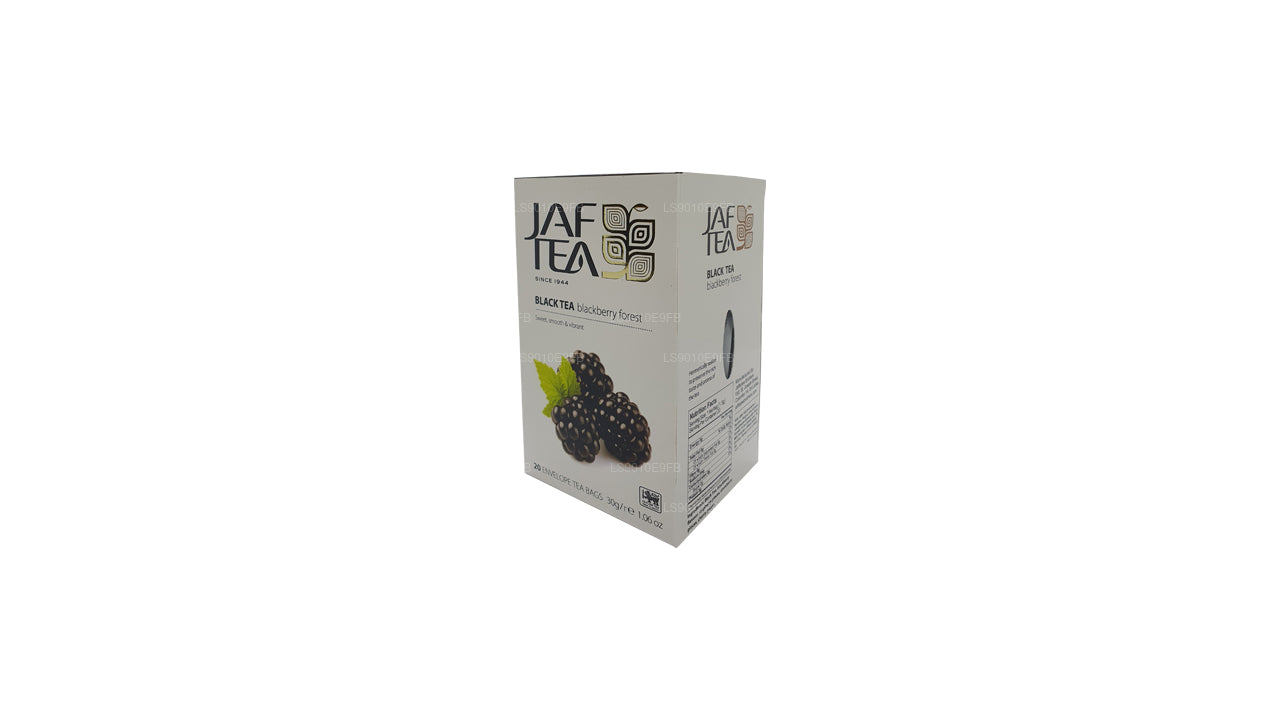 Jaf Tea Pure Fruits Collection 红茶黑莓森林铝箔信封茶包 (30g)