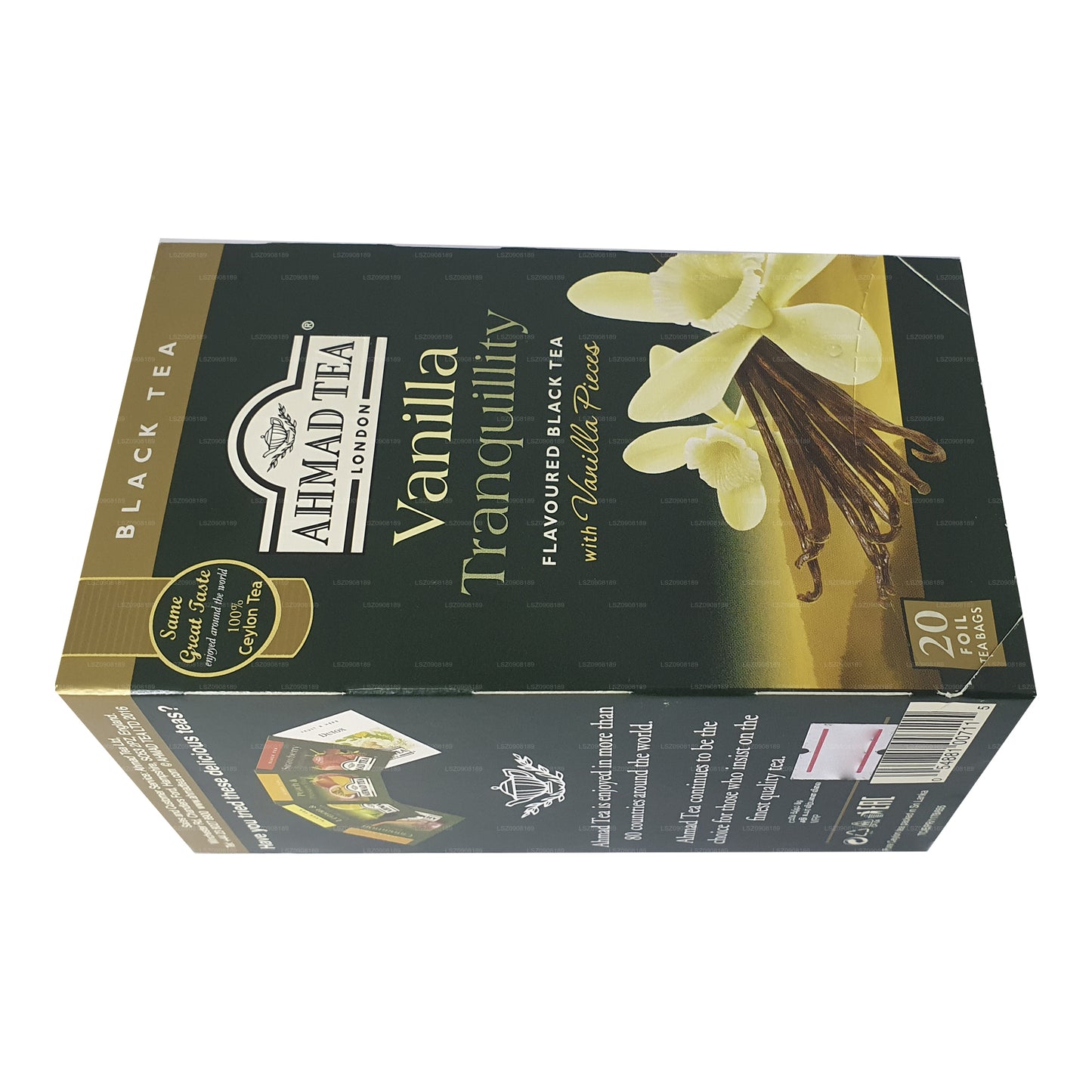 Ahmad tea Vanilly Tranquility 20 铝箔茶包 (40g