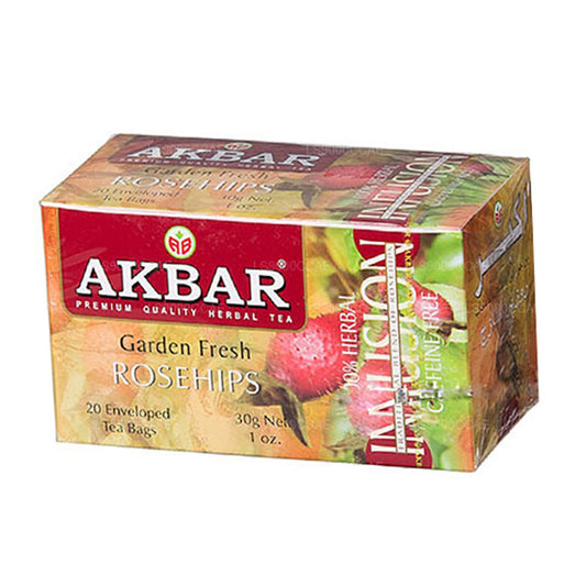 Akbar Garden 新鲜玫瑰果 20 茶包 (30g)