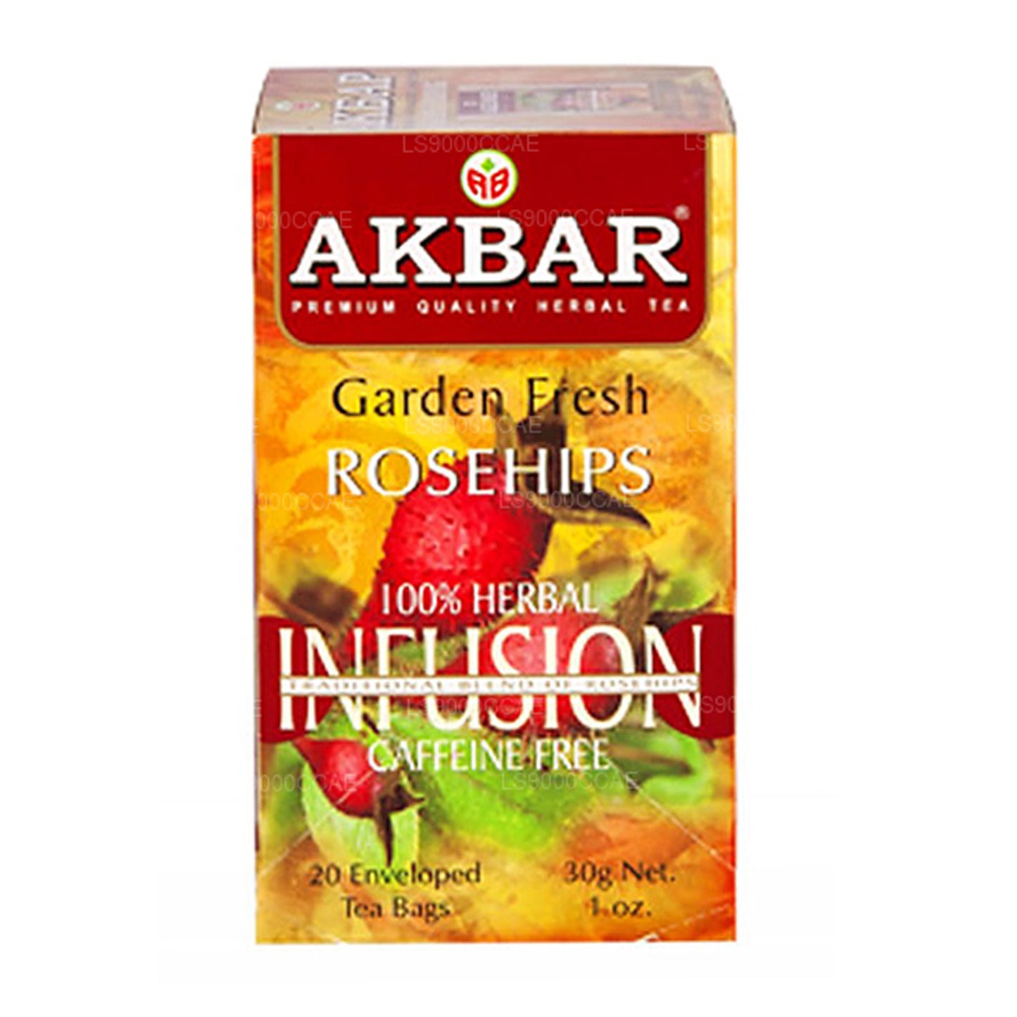 Akbar Garden 新鲜玫瑰果 20 茶包 (30g)