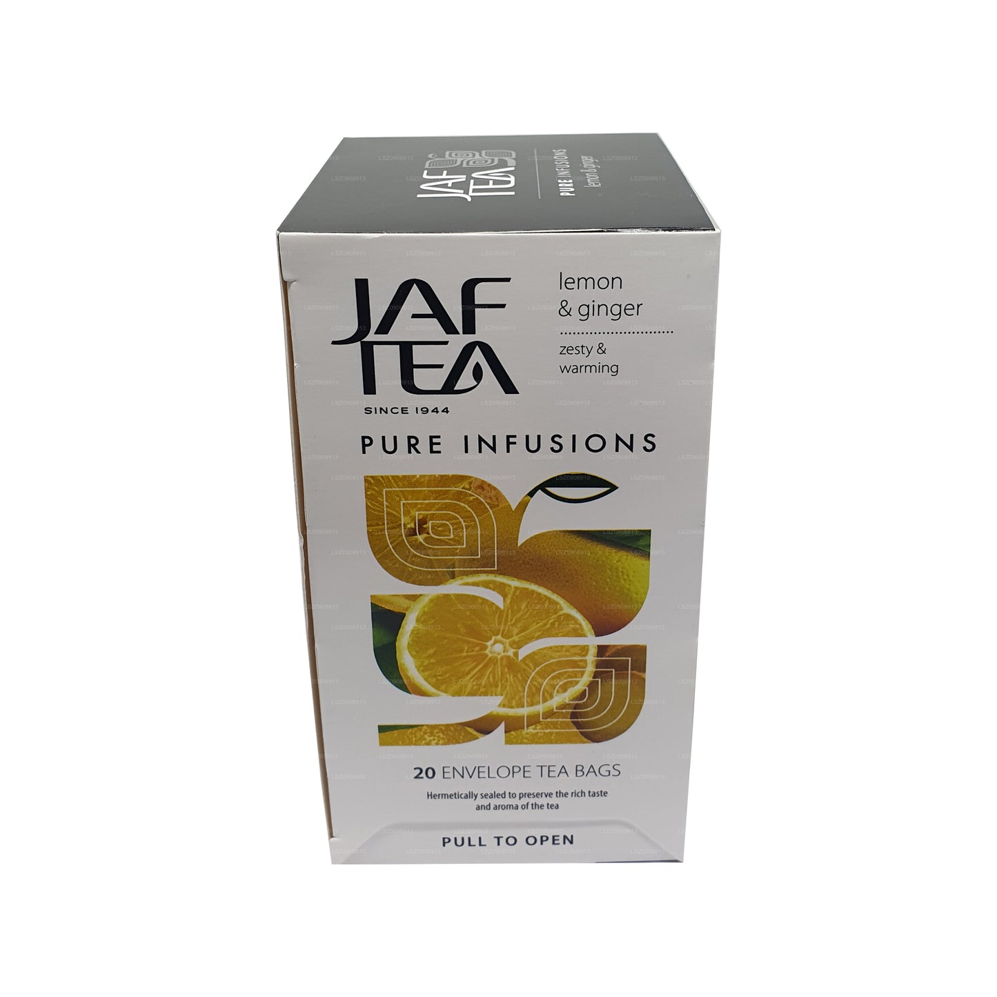 Jaf Tea Pure Infusions Lemon & Ginger Tea (30g) Foil Envelop Tea Bags