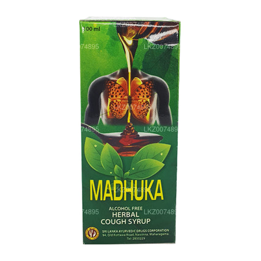 SLADC Madhuka 草本止咳糖浆（100 毫升）